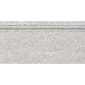 Schodovka Rako Quarzit šedá 30x60 cm mat DCVSE737.1