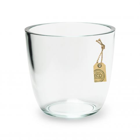 . Skleněný květináč Eco Glass M, 13,5x13,5x12 cm - Alomi Design