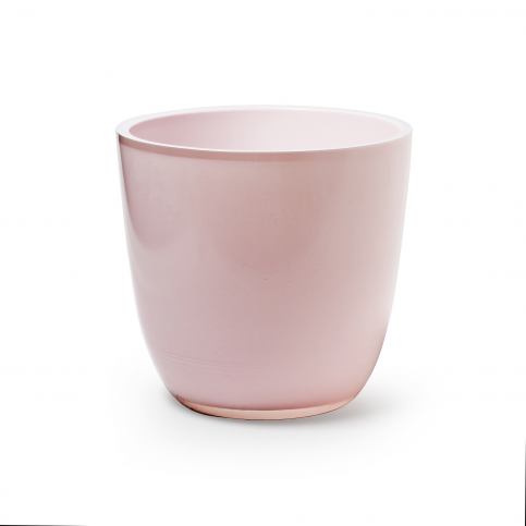 . Skleněný květináč Eco Pink, 13,5x13,5x12,5 cm - Alomi Design