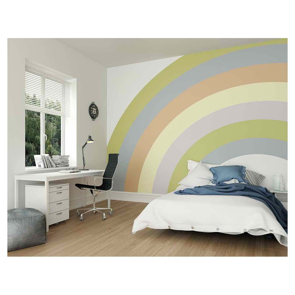 ohpopsi Fototapeta - Pastel Rainbow 300x240 cm - GLIX DECO s.r.o.
