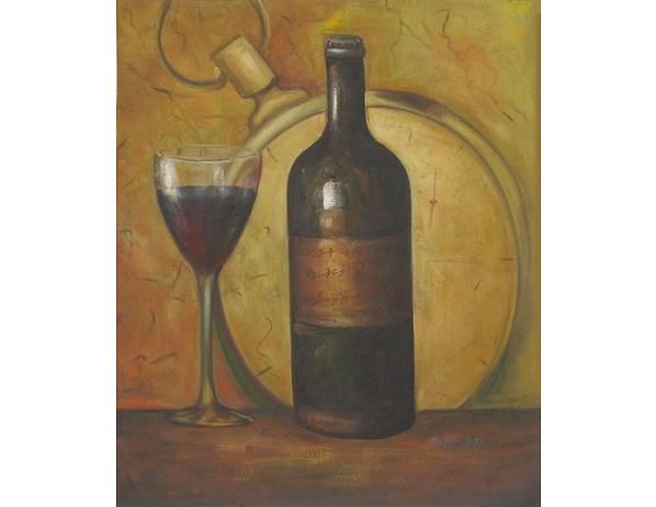 Obraz - Zátiší s červeným vínem - FORLIVING