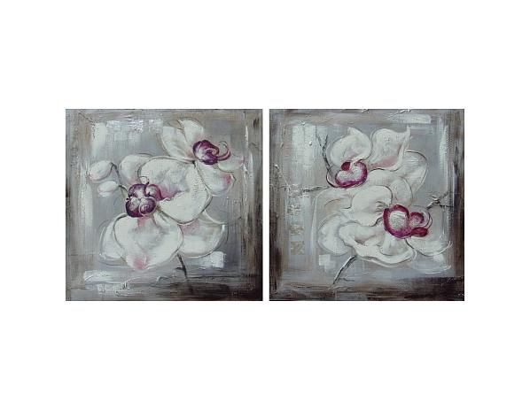 Obrazové sety - Bílé květy - FORLIVING