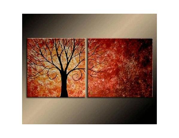 Vícedílné obrazy - Podzimní strom - FORLIVING