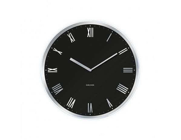 Designové nástěnné hodiny 5423BK Karlsson 40cm - FORLIVING