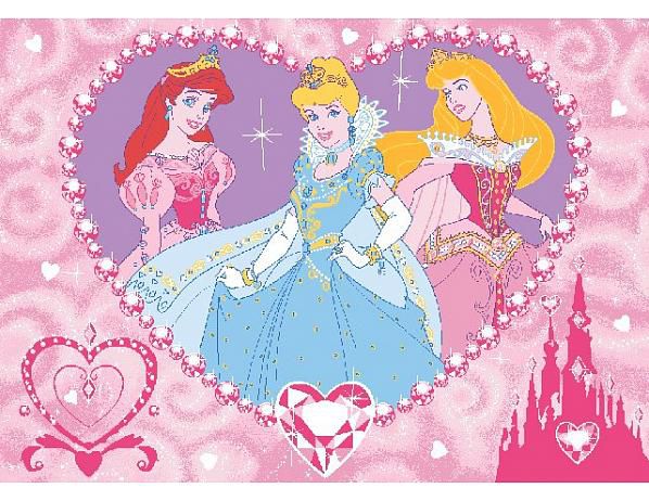 Dětský koberec Princesses Jewels P19 - FORLIVING
