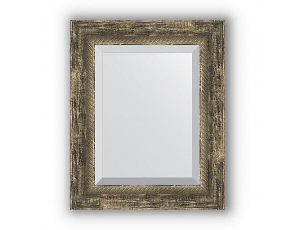 Zrcadlo - staré dřevo s krouceným detailem - FORLIVING