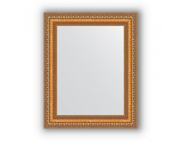 Zrcadlo v rámu, bronz se zlatou vintage dekorací - FORLIVING