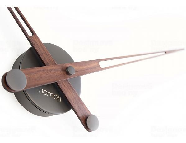 Designové nástěnné hodiny Nomon Axioma Graphite N 73cm - FORLIVING