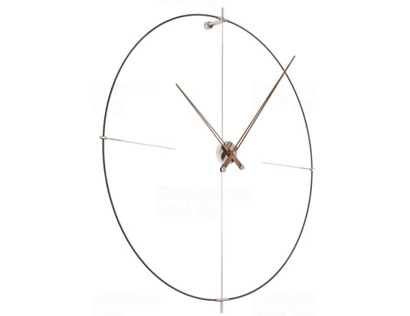 Designové nástěnné hodiny Nomon Bilbao N černé 110cm - FORLIVING