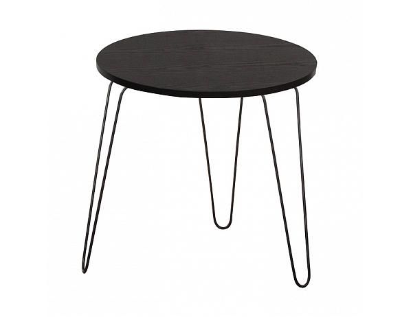 Příruční stolek RONIN, černý dub / černá - FORLIVING