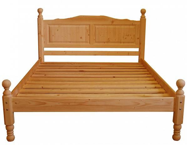 Dřevěná postel Claudia dvoulůžková - FORLIVING