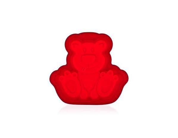 BANQUET Silikonová forma méďa 19,8x20,7x4.5cm Culinaria red - FORLIVING