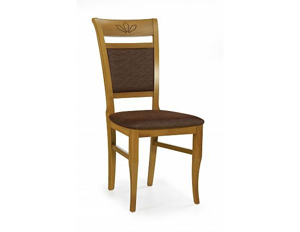Krzesło JAKUB olcha / tap: Torent Brown (1p=2szt) - DEKORHOME.CZ