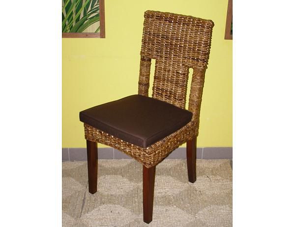 Jídelní židle Sardinia-banánový list-mahagon - FORLIVING