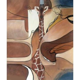 Obraz - Maskovaná žirafa