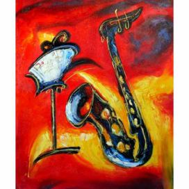 Obraz - Saxofón s notami FORLIVING