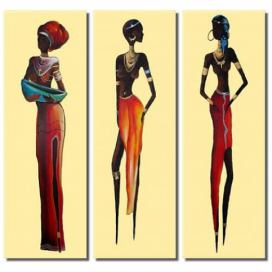 Obrazový set - Africké modelky FORLIVING