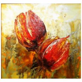 Obrazy - Červené tulipány FORLIVING
