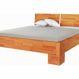 Masivní postel Alba, zvýšená