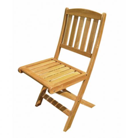 Zahradní židle, skládací, 2ks - FORLIVING