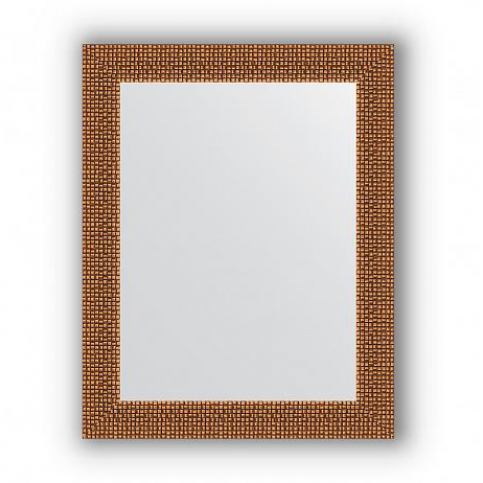 Zrcadlo v rámu, měděná mozaika - FORLIVING