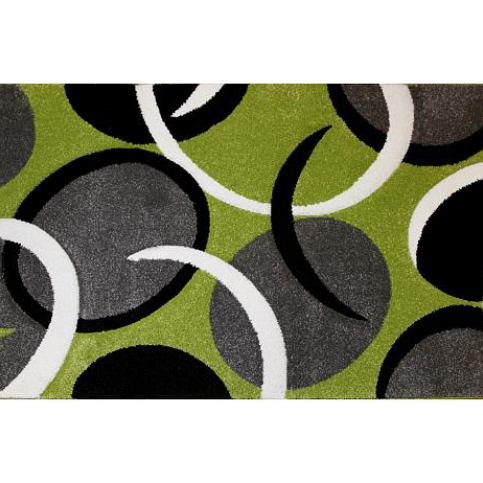 Kusový koberec Rumba 0999A, zelený - FORLIVING
