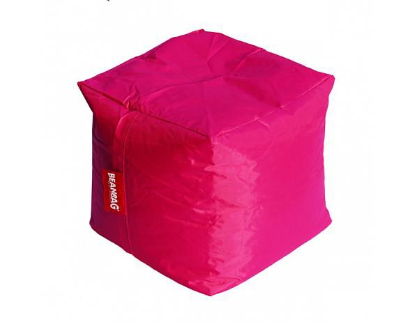 Růžový sedací vak BeanBag Cube - FORLIVING