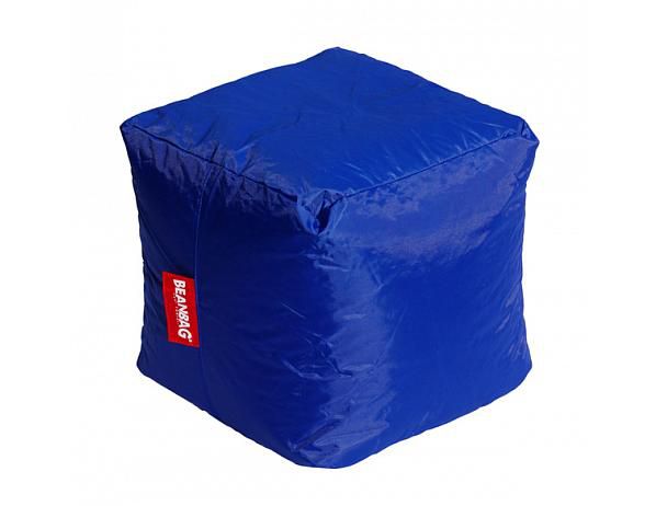 Tmavě modrý sedací vak BeanBag Cube - FORLIVING
