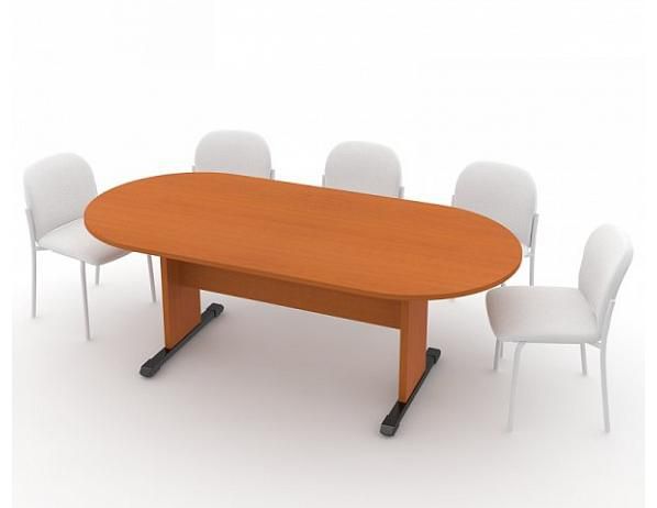Jednací stůl - oválný 210 cm - FORLIVING