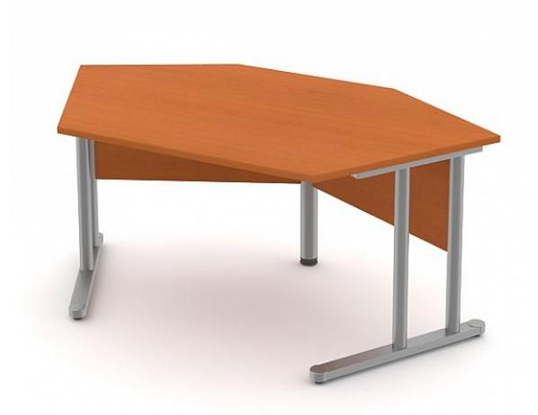 Stůl pracovní rovný - hnízdo - kovová podnož - FORLIVING
