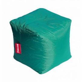 Modro zelený sedací vak BeanBag Cube