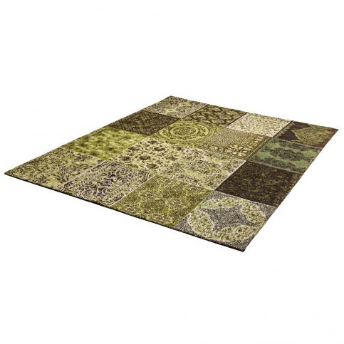 Světle zelený koberec z bavlny Cotex Colorado, 140 x 200 cm - Bonami.cz
