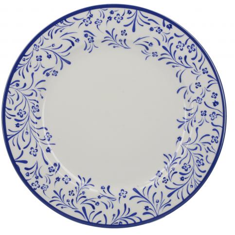 . Porcelánový jídelní talíř Flows, 27x27 cm - Alomi Design