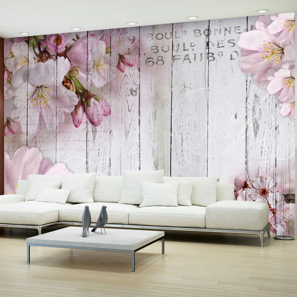 Fototapeta Bimago - Apple Blossoms + lepidlo zdarma 300x210 cm - GLIX DECO s.r.o.