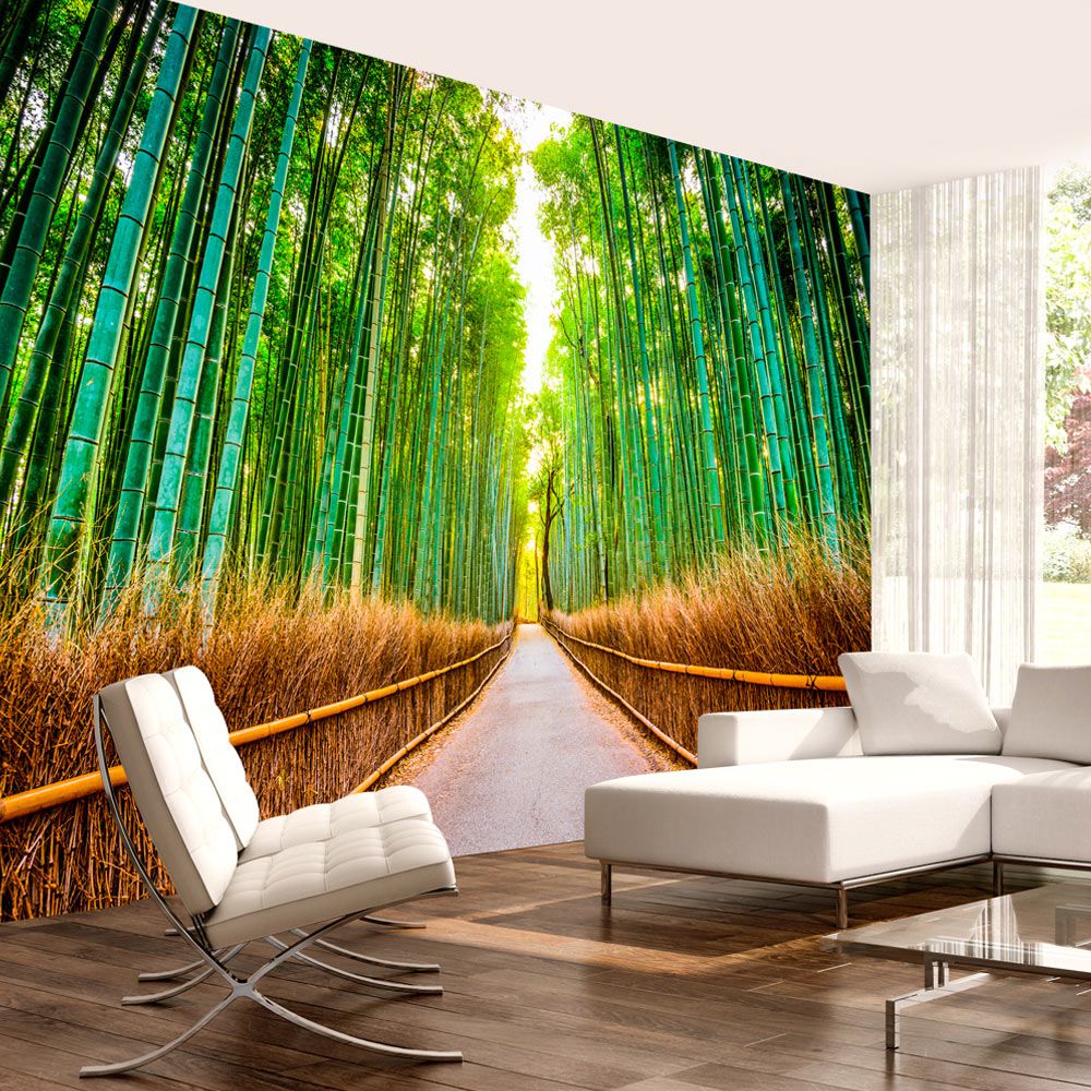 Fototapeta Bimago - Bamboo Forest + lepidlo zdarma 200x140 cm - GLIX DECO s.r.o.