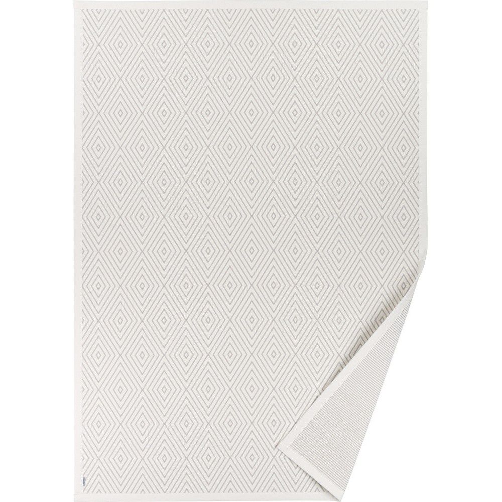 Bílý vzorovaný oboustranný koberec Narma Kalana, 160 x 230 cm - Bonami.cz