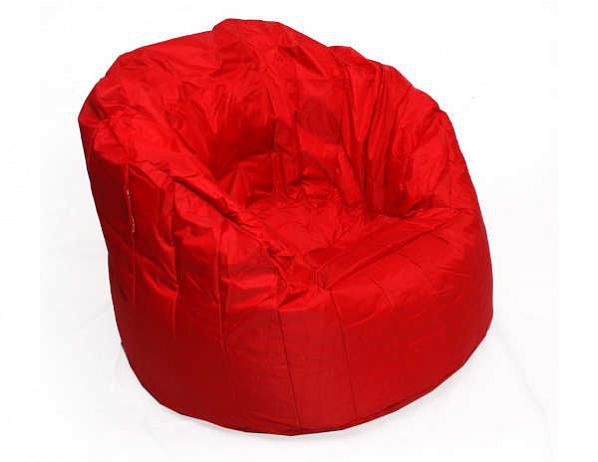 Červený sedací vak BeanBag Lumin Chair - FORLIVING
