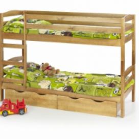 dětská postel SAM - doprava zdarma barevné provedení: borovice,  šuplíky: ne