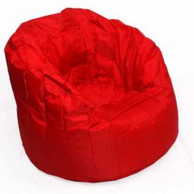 Červený sedací vak BeanBag Lumin Chair
