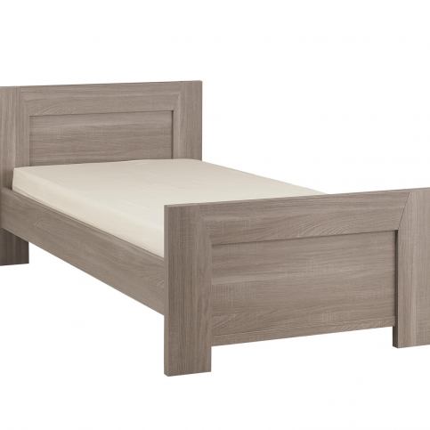 Dětská postel 90x200 Hangun v dekoru dřeva - Nábytek aldo - NE