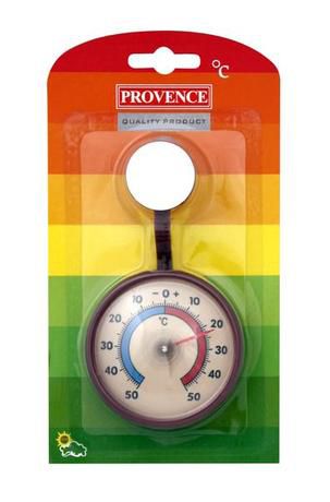 Provence Venkovní teploměr samolepící, od - 50 °C do + 50 °C, 7,1 x 2 cm - Kitos.cz