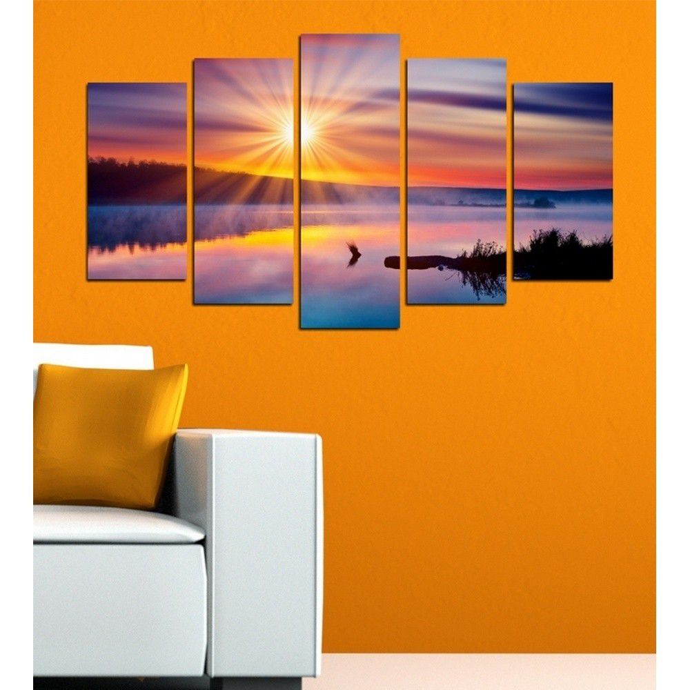 Vícedílný obraz 3D Art Mardo Sunset, 102 x 60 cm - Bonami.cz