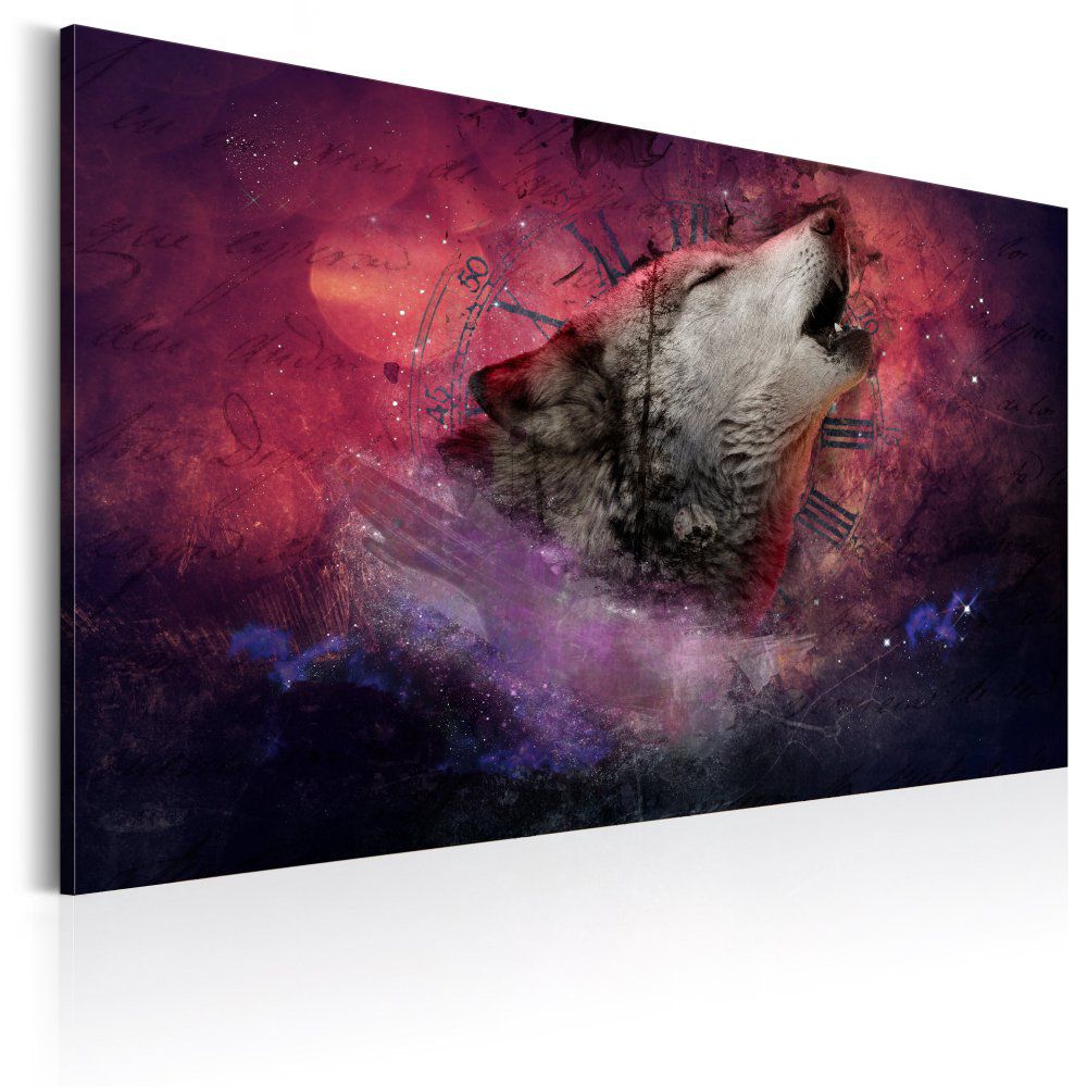 Obraz na plátně Bimago - Time of Wolves 90x60 cm - GLIX DECO s.r.o.