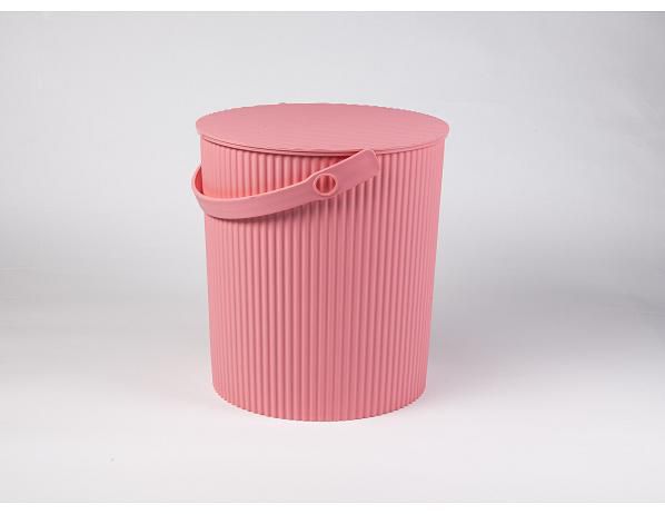 Úložný box, sedátko, stupínek 31cm, růžová - FORLIVING