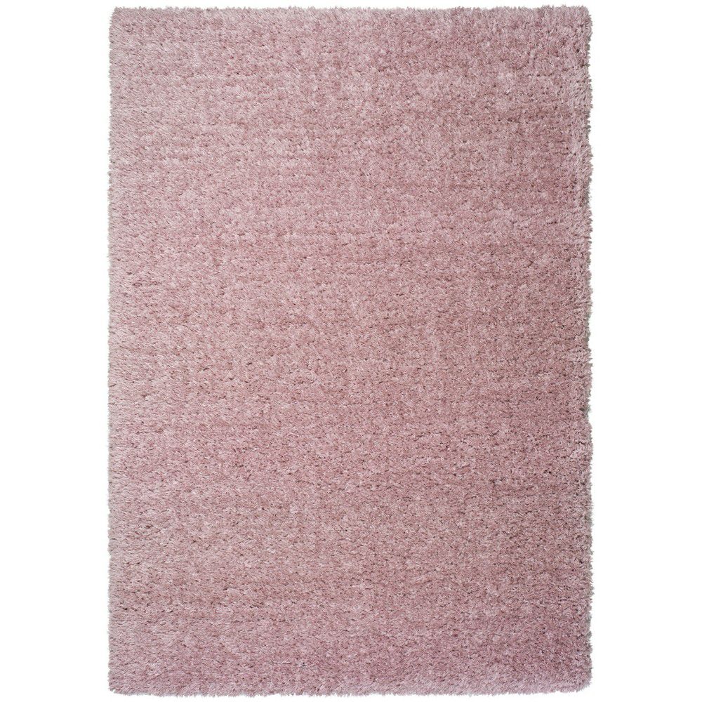 Růžový koberec Universal Floki Liso, 80 x 150 cm - Bonami.cz