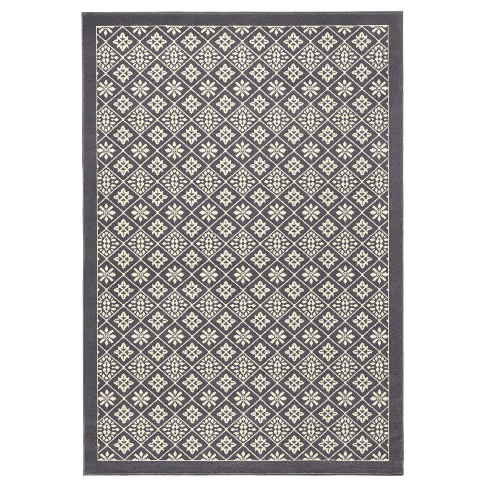 Šedo-béžový koberec Hanse Home Gloria Tile, 160 x 230 cm - Bonami.cz
