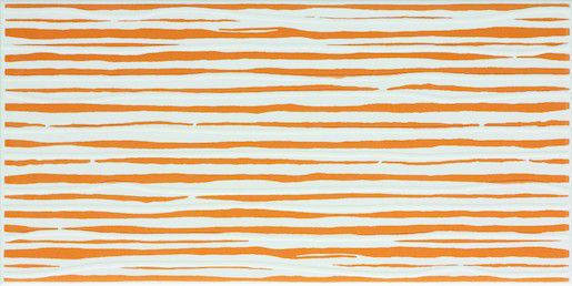 Dekor Fineza Happy oranžová 20x40 cm lesk DHAP40OR - Siko - koupelny - kuchyně
