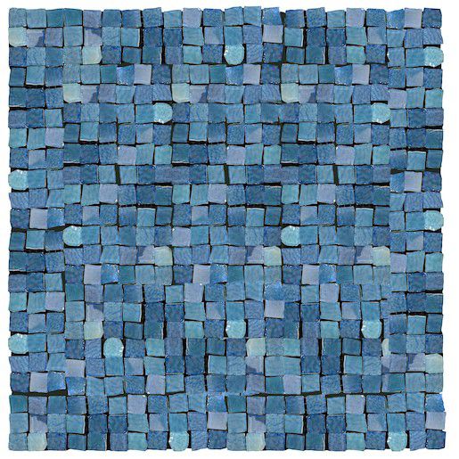 Mozaika Del Conca Corti di Canepa blu 30x30 cm lesk CMGBLMOZ - Siko - koupelny - kuchyně