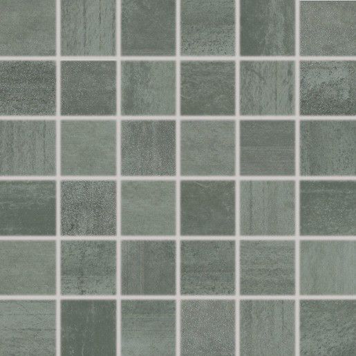 Mozaika Rako Rush tmavě šedá 30x30 cm pololesk WDM06522.1 - Siko - koupelny - kuchyně