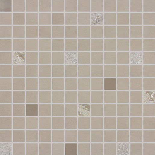 Mozaika Rako Up šedohnědá 30x30 cm lesk WDM02509.1 - Siko - koupelny - kuchyně